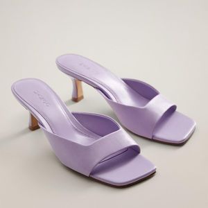 Mango Lavender Mules